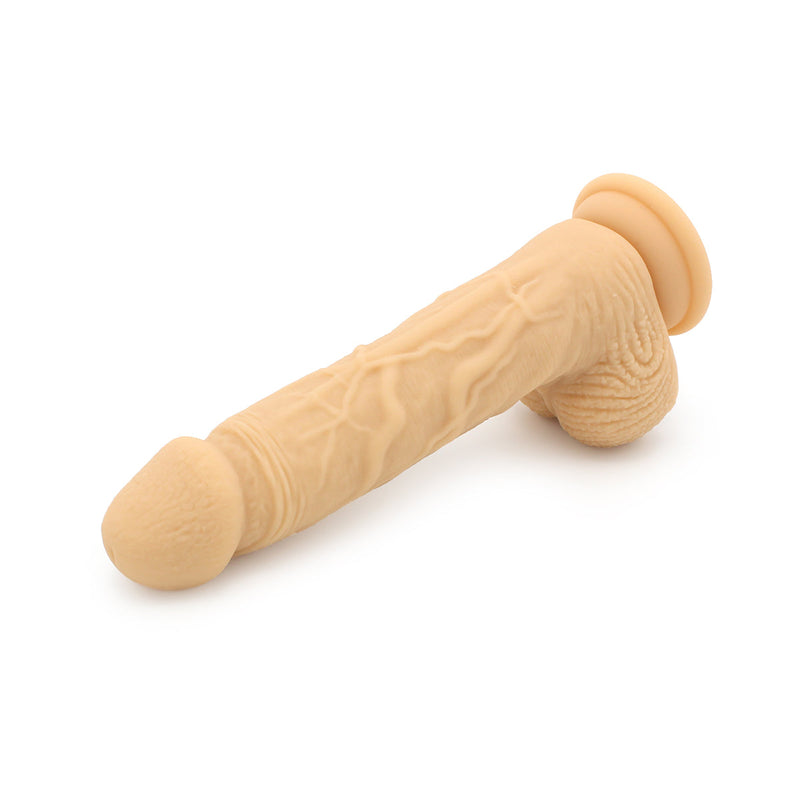 Kiotos Cox - Siliconen Dildo 21.5 x 3.7 cm - Lichte Huidskleur-Laced-up.nl