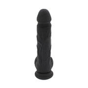 Kiotos Cox - Siliconen Dildo 21.5 x 3.7 cm - Zwart-Laced-up.nl