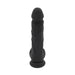 Kiotos Cox - Siliconen Dildo 21.5 x 3.7 cm - Zwart-Erotiekvoordeel.nl