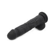 Kiotos Cox - Siliconen Dildo 21.5 x 3.7 cm - Zwart-Laced-up.nl