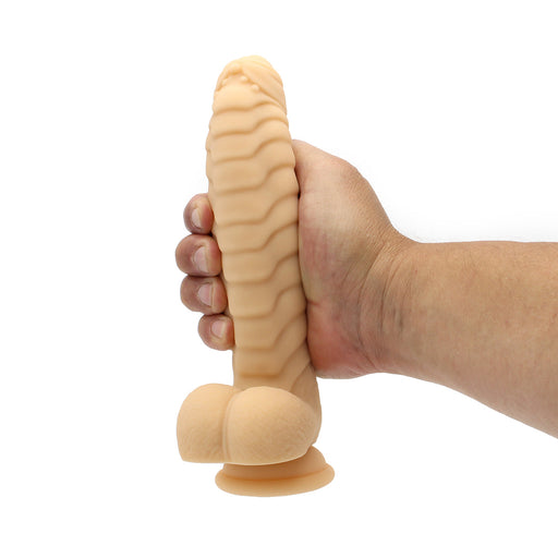 Kiotos Cox - Siliconen Dildo 22 x 5 cm - Lichte Huidskleur-Laced-up.nl