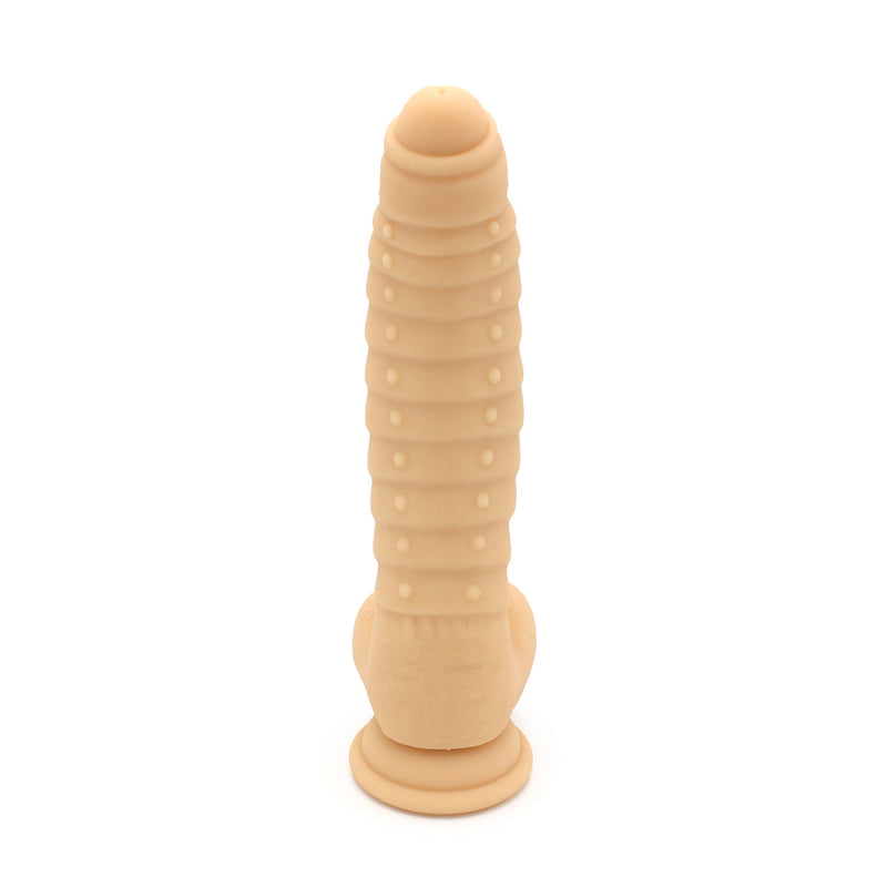 Kiotos Cox - Siliconen Dildo 22 x 5 cm - Lichte Huidskleur-Laced-up.nl