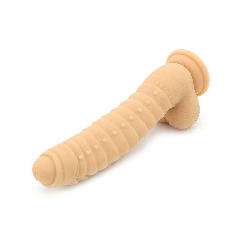 Kiotos Cox - Siliconen Dildo 22 x 5 cm - Lichte Huidskleur-Laced-up.nl