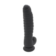 Kiotos Cox - Siliconen Dildo 22 x 5 cm - Zwart-Laced-up.nl