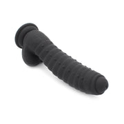 Kiotos Cox - Siliconen Dildo 22 x 5 cm - Zwart-Laced-up.nl