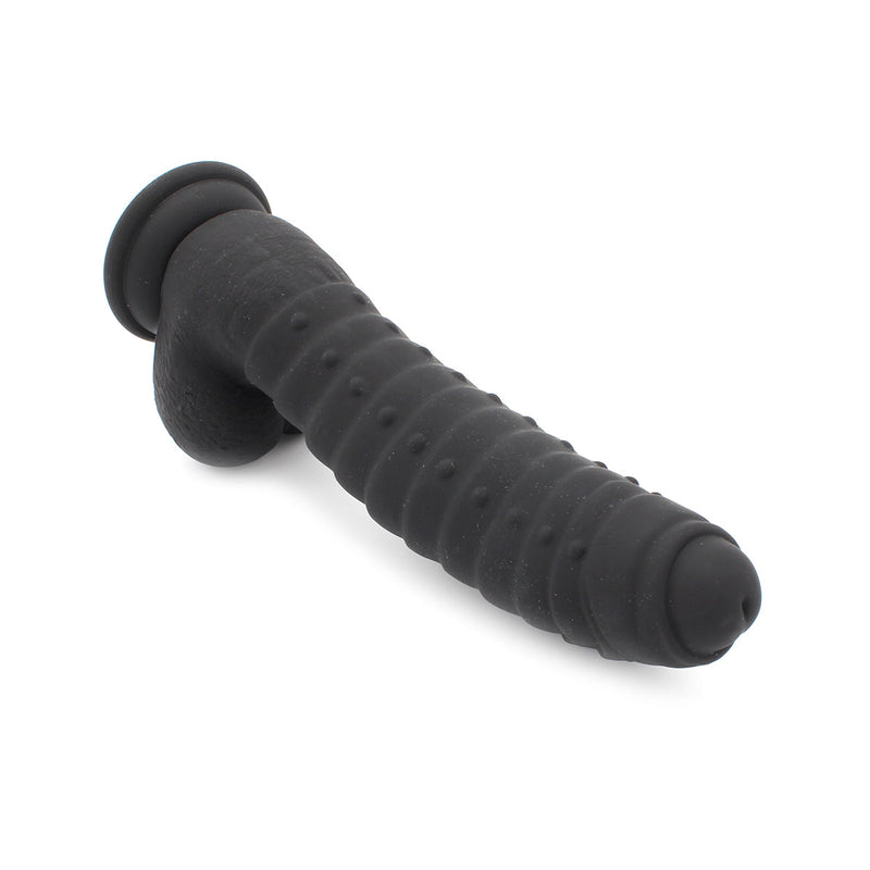 Kiotos Cox - Siliconen Dildo 22 x 5 cm - Zwart-Laced-up.nl