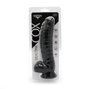 Kiotos Cox - Siliconen Dildo 22 x 5 cm - Zwart-Laced-up.nl