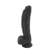 Kiotos Cox - Siliconen Dildo 22 x 5 cm - Zwart-Laced-up.nl