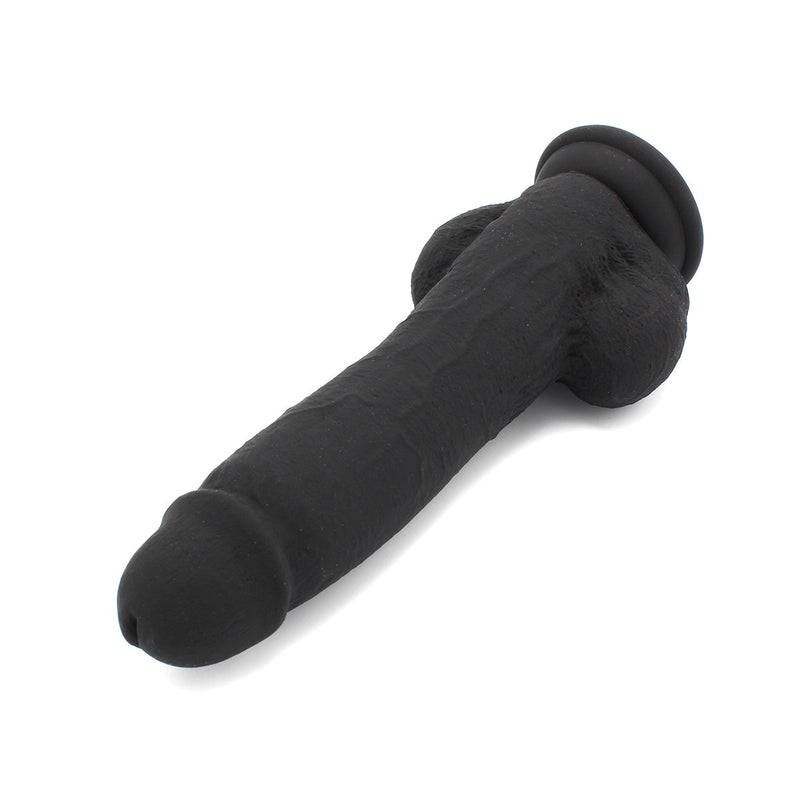 Kiotos Cox - Siliconen Dildo 23 x 4 cm - Zwart-Laced-up.nl