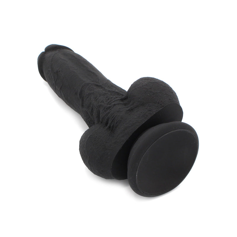 Kiotos Cox - Siliconen Dildo 23 x 4 cm - Zwart-Laced-up.nl