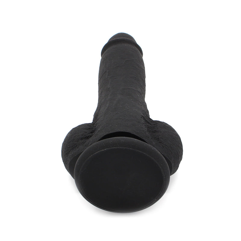 Kiotos Cox - Siliconen Dildo 23 x 4 cm - Zwart-Laced-up.nl