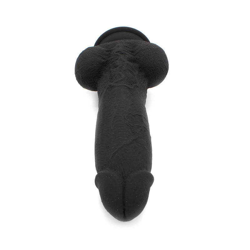 Kiotos Cox - Siliconen Dildo 23 x 4 cm - Zwart-Laced-up.nl