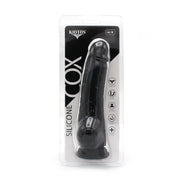 Kiotos Cox - Siliconen Dildo 23 x 4 cm - Zwart-Laced-up.nl