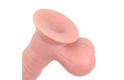 Kiotos Cox - Sliding Skin Dubbellaags Dildo 19.5 x 4.5 cm - Lichte Huidskleur-Laced-up.nl