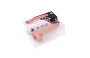 Kiotos Cox - Sliding Skin Dubbellaags Dildo 23 x 4 cm - Lichte Huidskleur-Laced-up.nl