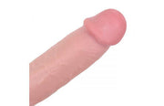 Kiotos Cox - Sliding Skin Dubbellaags Dildo 24 x 4,5 cm - Lichte Huidskleur-Laced-up.nl