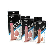 Kiotos Cox - Squirting Dildo 21.5 x 4.5 cm - Lichte Huidskleur-Laced-up.nl