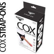 Kiotos Cox - Strap-On Harnas Met Dildo 23 x 4.3 cm - Lichte Huidskleur-Laced-up.nl