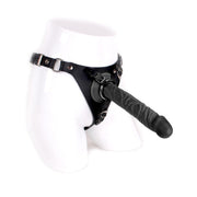 Kiotos Cox - Strap-On Harnas Met Dildo 23 x 4.3 cm - Zwart-Laced-up.nl