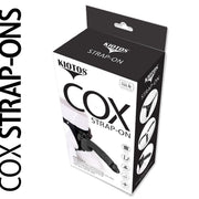 Kiotos Cox - Strap-On Harnas Met Dildo 24 x 4 cm - Zwart-Laced-up.nl