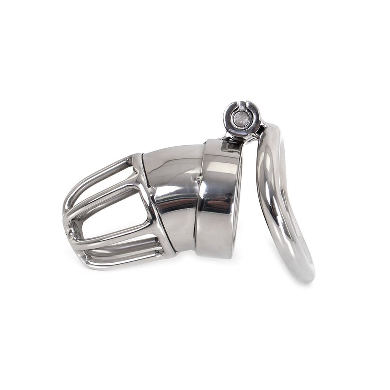 Kiotos - Cock Tube Kuisheidskooi RVS - Met Magnetisch Slot - Zilver-Erotiekvoordeel.nl