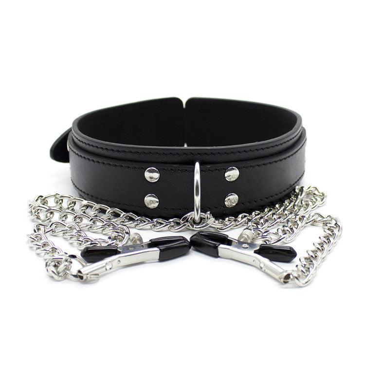 Kiotos - Collar con pinzas para pezones-Erotiekvoordeel.nl