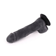 Kiotos Cox - Black Dildo Met Zuignap die echt aanvoelt 22,5 x 5 cm - Zwart-Laced-up.nl