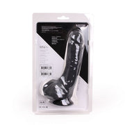 Kiotos Cox - Black Dildo Met Zuignap die echt aanvoelt 22,5 x 5 cm - Zwart-Laced-up.nl