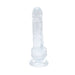 Kiotos Cox Clear - Dildo 01 - Transparante Dildo - Lengte 220 mm - Diameter 45 mm - TPE-Laced-up.nl