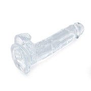 Kiotos Cox Clear - Dildo 01 - Transparante Dildo - Lengte 220 mm - Diameter 45 mm - TPE-Laced-up.nl