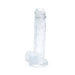Kiotos Cox Clear - Dildo 01 - Transparante Dildo - Lengte 220 mm - Diameter 45 mm - TPE-Laced-up.nl