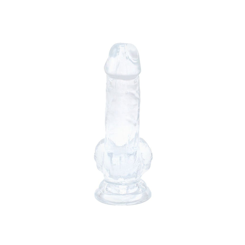 Kiotos Cox Clear - Dildo 02 - Transparante Dildo - Lengte 155 mm - Diameter 35 mm-Laced-up.nl
