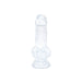 Kiotos Cox Clear - Dildo 02 - Transparante Dildo - Lengte 155 mm - Diameter 35 mm-Laced-up.nl