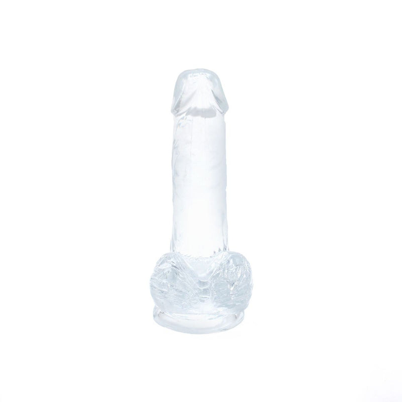 Kiotos Cox Clear - Dildo 02 - Transparante Dildo - Lengte 155 mm - Diameter 35 mm-Laced-up.nl