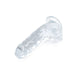 Kiotos Cox Clear - Dildo 02 - Transparante Dildo - Lengte 155 mm - Diameter 35 mm-Laced-up.nl