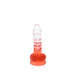 Kiotos Cox Color - Gekleurde Dildo 01 - 15,5 x 3 cm - Transparant/Rood-Laced-up.nl