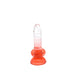 Kiotos Cox Color - Gekleurde Dildo 01 - 15,5 x 3 cm - Transparant/Rood-Laced-up.nl