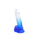 Kiotos Cox Color - Gekleurde Dildo 02 - 18,5 x 4 cm - Transparant/Blauw-Laced-up.nl