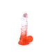 Kiotos Cox Color - Gekleurde Dildo 02 - 18,5 x 4 cm - Transparant/Rood-Laced-up.nl