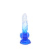 Kiotos Cox Color - Gekleurde Dildo 03 - 17,5 x 3,2 cm - Transparant/Blauw-Laced-up.nl