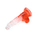 Kiotos Cox Color - Gekleurde Dildo 03 - 17,5 x 3,2 cm - Transparant/Rood-Laced-up.nl