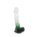Kiotos Cox Color - Gekleurde Dildo 04 - 22,5 x 4 cm - Transparant/Groen-Laced-up.nl