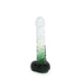 Kiotos Cox Color - Gekleurde Dildo 04 - 22,5 x 4 cm - Transparant/Groen-Laced-up.nl