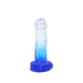 Kiotos Cox Color - Gekleurde Dildo 07 - 18 x 4 cm - Transparant/Blauw-Laced-up.nl