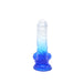 Kiotos Cox Color - Gekleurde Dildo 07 - 18 x 4 cm - Transparant/Blauw-Laced-up.nl