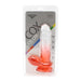 Kiotos Cox Color - Gekleurde Dildo 07 - 18 x 4 cm - Transparant/Rood-Laced-up.nl