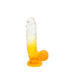Kiotos Cox Color - Gekleurde Dildo 09 - 21,5 x 4,3 cm - Transparant/Geel-Laced-up.nl