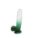 Kiotos Cox Color - Gekleurde Dildo 09 - 21,5 x 4,3 cm - Transparant/Groen-Laced-up.nl