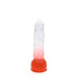 Kiotos Cox Color - Gekleurde Dildo 09 - 21,5 x 4,3 cm - Transparant/Rood-Laced-up.nl