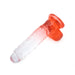 Kiotos Cox Color - Gekleurde Dildo 09 - 21,5 x 4,3 cm - Transparant/Rood-Laced-up.nl